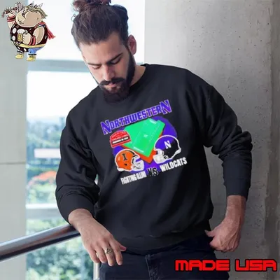 Illinois Fighting Illini vs Northwestern Wildcats Wrigley Field home of Chicago Cubs Shirt