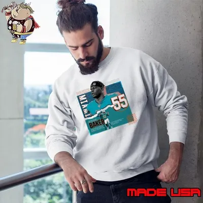 Jerome baker American professional football linebacker dolphins Sweatshirt