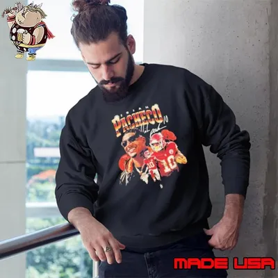 Kansas City Chiefs Isiah Pacheco Signature Graphic NFL Sweatshirt