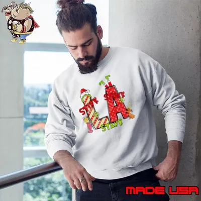 LA Grinch Christmas Shirt