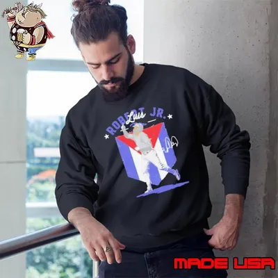 Luis Robert Jr. Chicago White Sox Country flag signature Sweatshirt