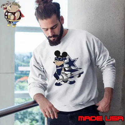 Mickey Mouse Dallas Cowboys NFL Champions Sweatshirt