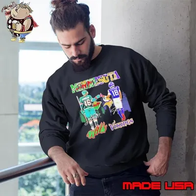 Minnesota Wild Jared Spurgeon x Minnesota Vikings Justin Jefferson Sweatshirt