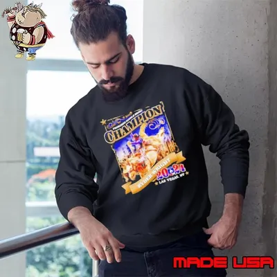 NFR 2024 Ryder Wright Saddle Bronc Riding Champion Sweatshirt