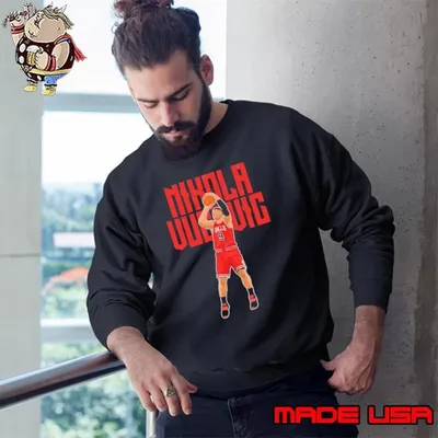 Nikola Vucevic Take a Shoot #9 Bold Montenegrin professional basketball Sweatshirt