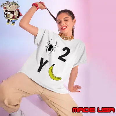 Official spider 2 y banana Ladies tee