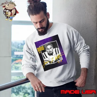 One last time at home Nov 30 2024 Josh Williams LSU Tigers vs Oklahoma Sooners Signature Poster Sweatshirt