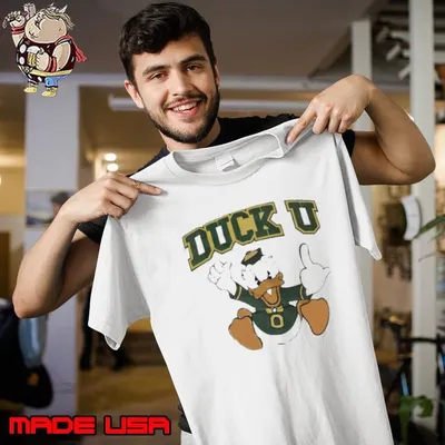 Oregon Ducks Football duck u middle finger shirt