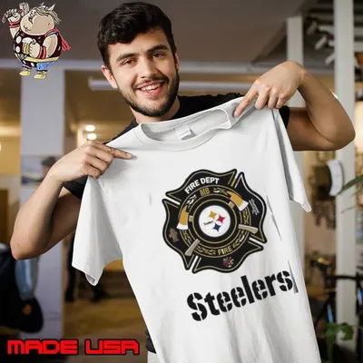 Pittsburgh Steelers Firefighter Appreciation logo shirt