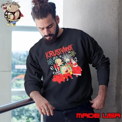 Slipknot Krustyknot American heavy metal band Sweatshirt