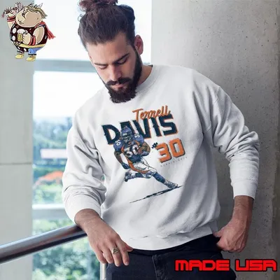 Terrell davis rushing American former professional football Sweatshirt