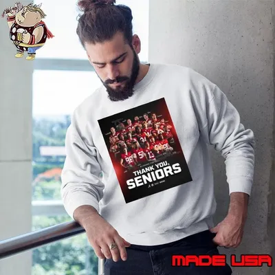 Thank You Seniors Alabama Crimson Tide SEC 2024 All Players Poster Sweatshirt