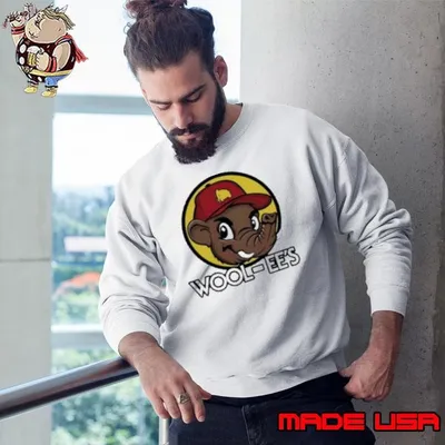 Wooli Wool Ee's X Buc ee's logo Shirt