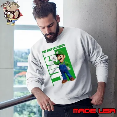 You just got Luici'd Super Mario Bros Shirt