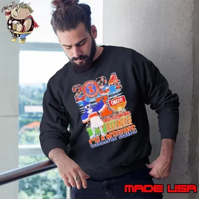 2024 Cheez it Citrus Bowl Illinois Champions mascot Sweatshirt