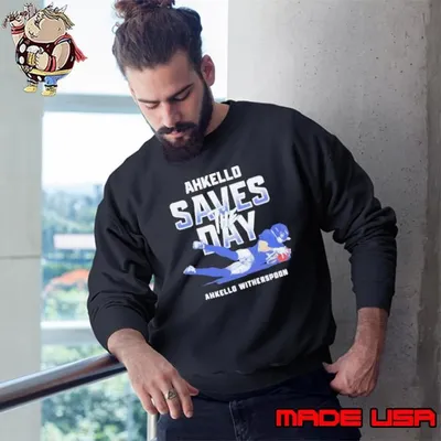 Ahkello Witherspoon Los Angeles Rams Ahkello saves the day Sweatshirt