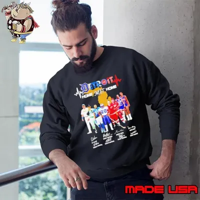 Detroit Sports home sweet home signature Sweatshirt