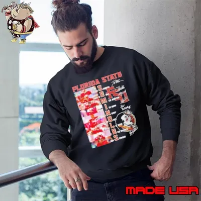 Florida State Seminoles name photo and signature Sweatshirt