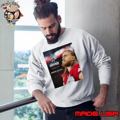George Kittle Salute To Service Finalist Signature Sweatshirt