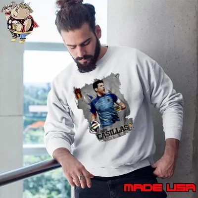 Iker Casillas printed sports Sweatshirt
