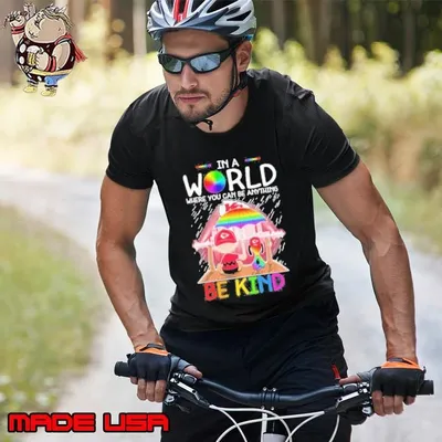 In A World Where You Can Be Anything Kansas City Chiefs E Kind Shirt