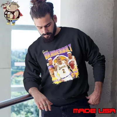 Jarred Vanderbilt American professional basketball player Los Angeles Lakers Sweatshirt