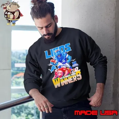 Lions NFC Divisional Round winners mascot Sweatshirt