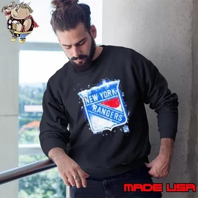 New York Rangers Snow Logo Shirt