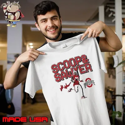 Ohio State Buckeyes Jack Sawyer Scoop and Score Signature shirt