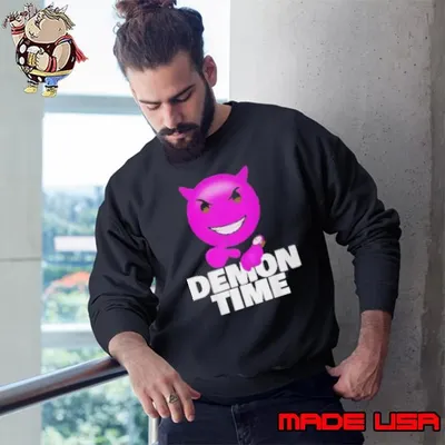 On Demon Time Meme Emote Shirt