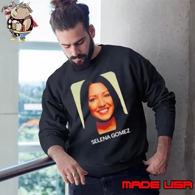 Sal Vulcano Salena Gomez smile Sweatshirt