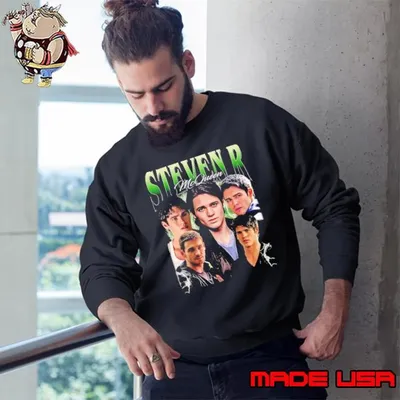 Steven R Mcqueen American actor supernatural drama The Vampire Diaries Sweatshirt