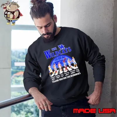 The Kentucky Wildcats Abbey Road 122 years The Legends 1903 2025 thank you for the memories signatures Sweatshirt