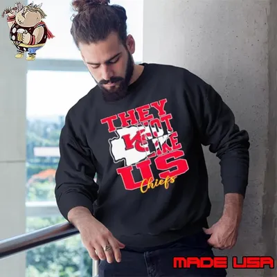 They Not Like Us Kansas City Chiefs Nfl Football Sweatshirt