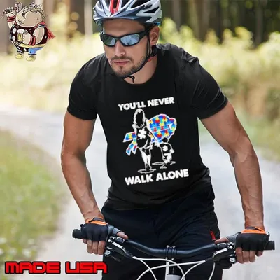 You'll never walk alone Autism Buffalo Bills Shirt