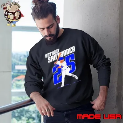 Anthony Santander 25 Toronto Blue Jays baseball Sweatshirt
