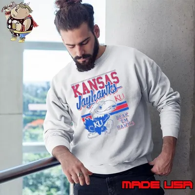 Big Jay Kansas Jayhawks Retro Logo Mascot Shirt