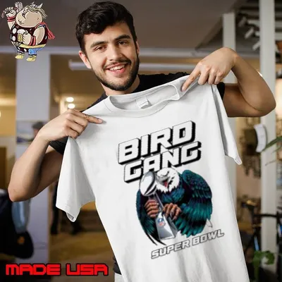 Bird Gang Champions Eagles Super Bowl Trophy Shirt