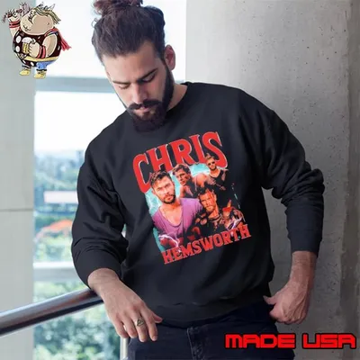 Chris Hemsworth Australian actor Sweatshirt