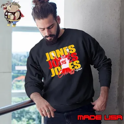 Chris Jones 95 Kansas City Chiefs Football Players Super Bowl 2025 Sweatshirt
