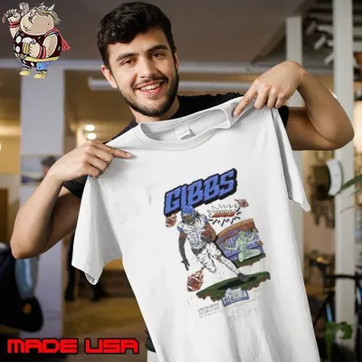 Detroit Lions Gibbs Comic Style NFL Shirt