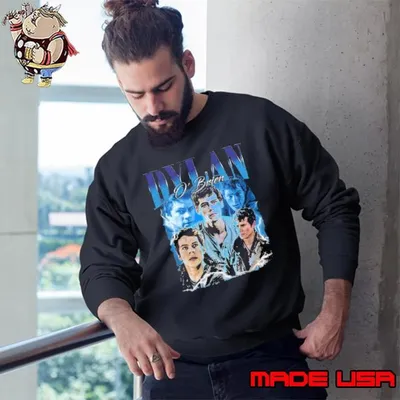 Dylan Obrien American actor Stiles Stilinski in the MTV supernatural Sweatshirt