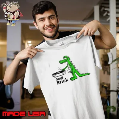 Gold Brick Gator Shirt