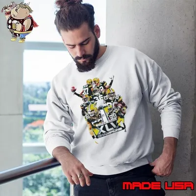 Green Bay Packers Super Bowl XLV champions graphic team shirt