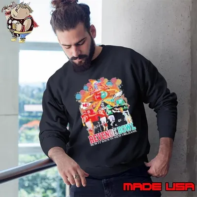 Kansas City Chiefs And Philadelphia Eagles Revenge Bowl 2025 Sweatshirt
