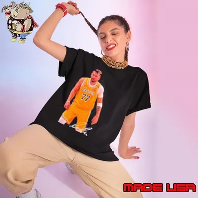 Luka Doncic LA Lakers signature Ladies tee