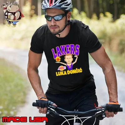 Luka Doncic Los Angeles Lakers player caricature Shirt