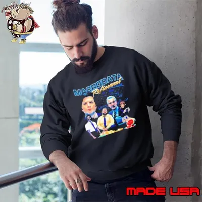 Macro Data Refinement retro Sweatshirt