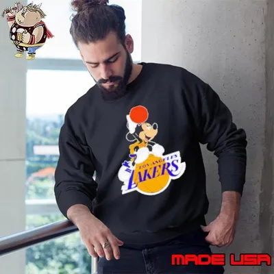 Mickey mouse dunk Los Angeles Lakers Sweatshirt