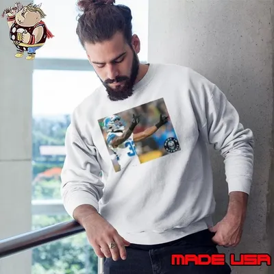 Mike Payton Za'Darius Smith Wearing Brian Branch Fuck Detroit Lions Sweatshirt